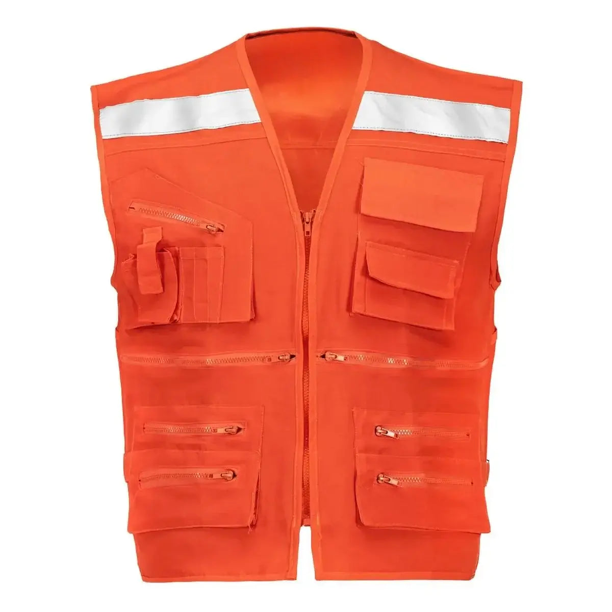 Chaleco Geólogo Poplin Con Reflectantes | Colores