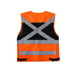 Chaleco Geólogo Orbit Kbeen con cintas reflectantes de 2". Fabricado en tela Oxford 300D, ofrece máxima funcionalidad con múltiples bolsillos y confort térmico para el trabajo en terreno.