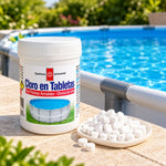 Cloro en Tabletas 20 g 1 kg Química Universal para Piscinas