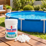 Cloro en Tabletas 20 g 1 kg Química Universal para Piscinas