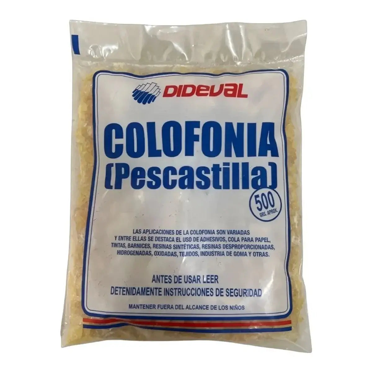 Colofonia (Pescastilla) Dideval de 500 gramos