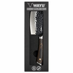 Cuchillo Cleveland Hammer Wayu de acero inoxidable martillado
