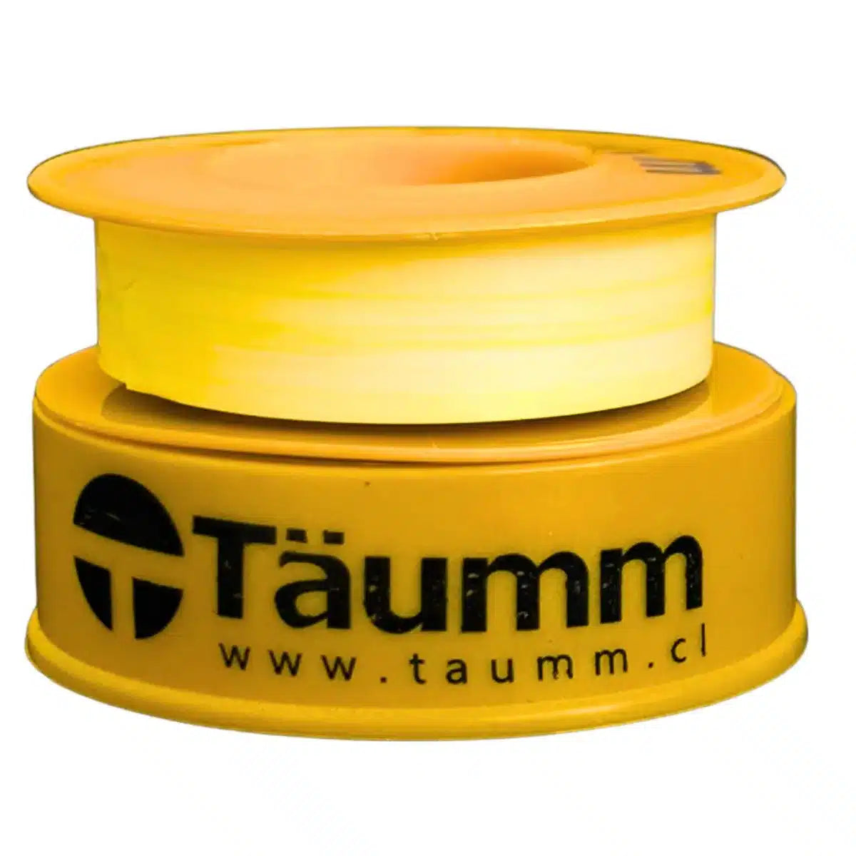 Teflón para gas amarillo Täumm 1/2" - Sellado seguro para conexiones de gas.