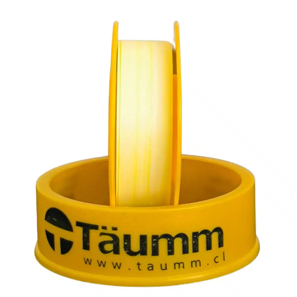 Teflón para gas amarillo Täumm 1/2" - Sellado seguro para conexiones de gas.