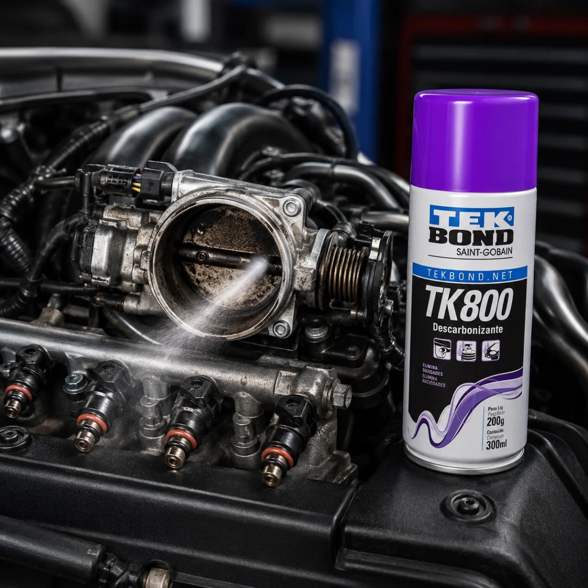 Descarbonizante en Spray TK800 Tekbond 300 ml