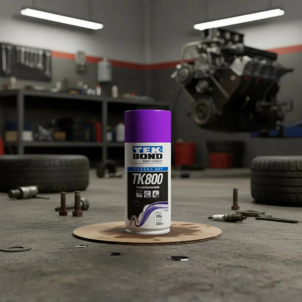 Descarbonizante en Spray TK800 Tekbond 300 ml