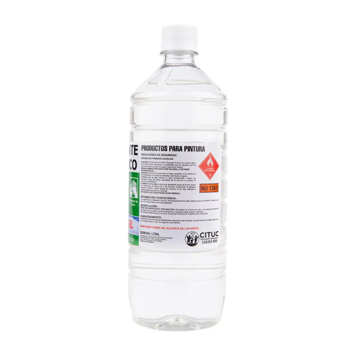 diluyente sintético Dideval de 1 litro