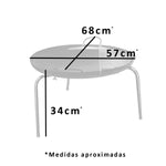 Disco a carbón enlozado Grilltech de 55 cm con sobreparrilla