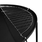 Disco a carbón enlozado Grilltech de 55 cm con sobreparrilla