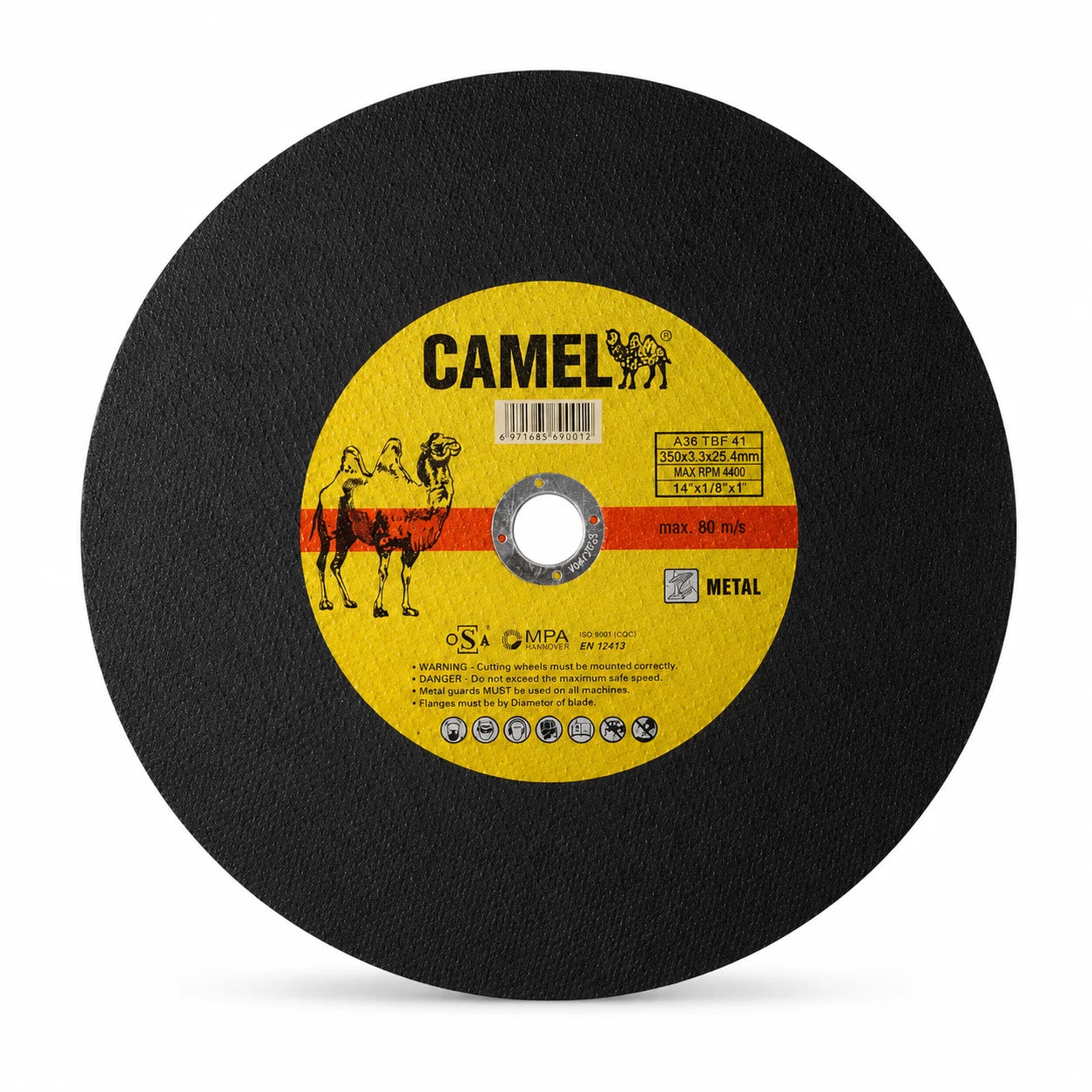 10x Disco Corte Tronzadora Camel A36 TBF 41 De 14"