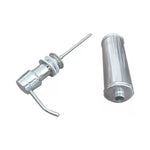 Dispensador de jabón líquido TAUMM de 330 ml, empotrable para encimera, de diseño elegante y alta durabilidad.
