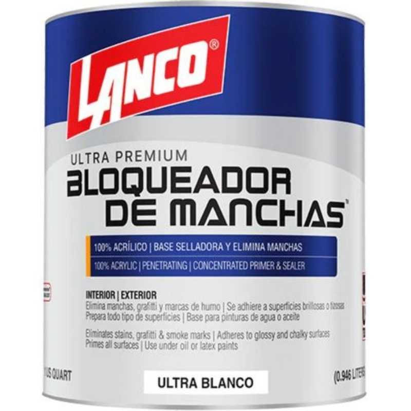 Lanco Primer Bloqueador De Manchas (Color Blanco)