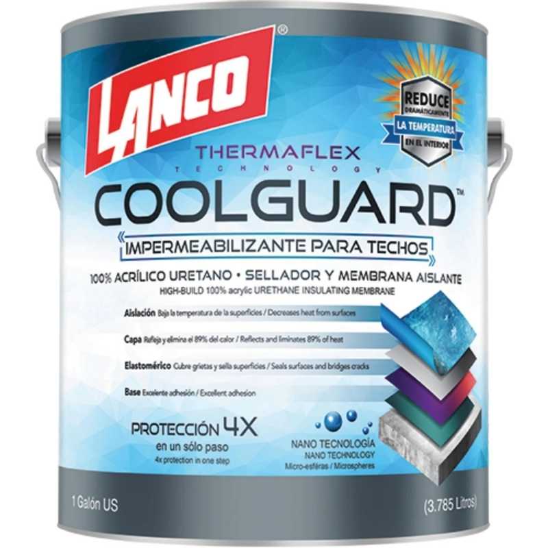 Sellador Impermeabilizante Lanco Coolguard para Techos: Protección Superior y Aislamiento Térmico