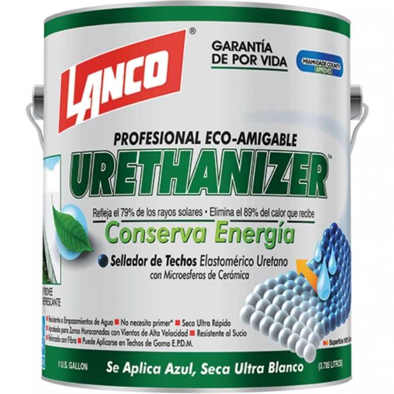 Sellador impermeabilizante Lanco Urethanizer para techos.