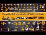 Batería de litio Ingco P20S de 20V y 2Ah (modelo FBLI2001) para herramientas inalámbricas Ingco