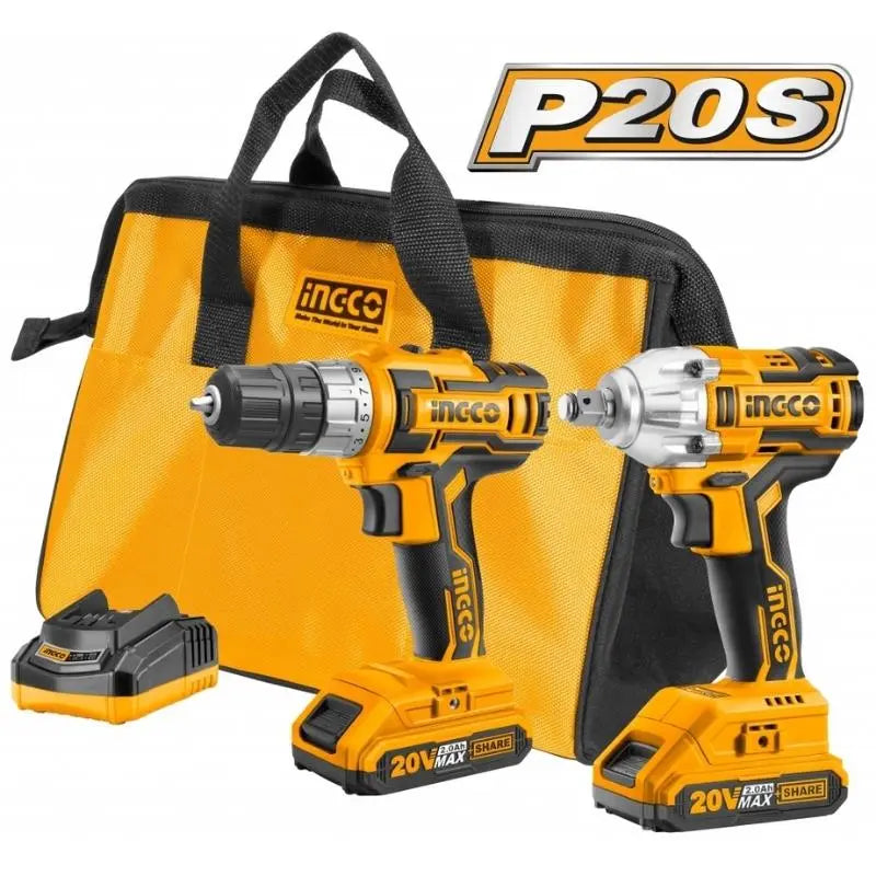 Kit inalámbrico 20V para atornillar y aplicar torque