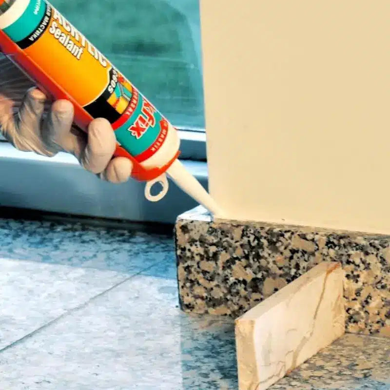 sellador acrilico, silicona pintable, akfix