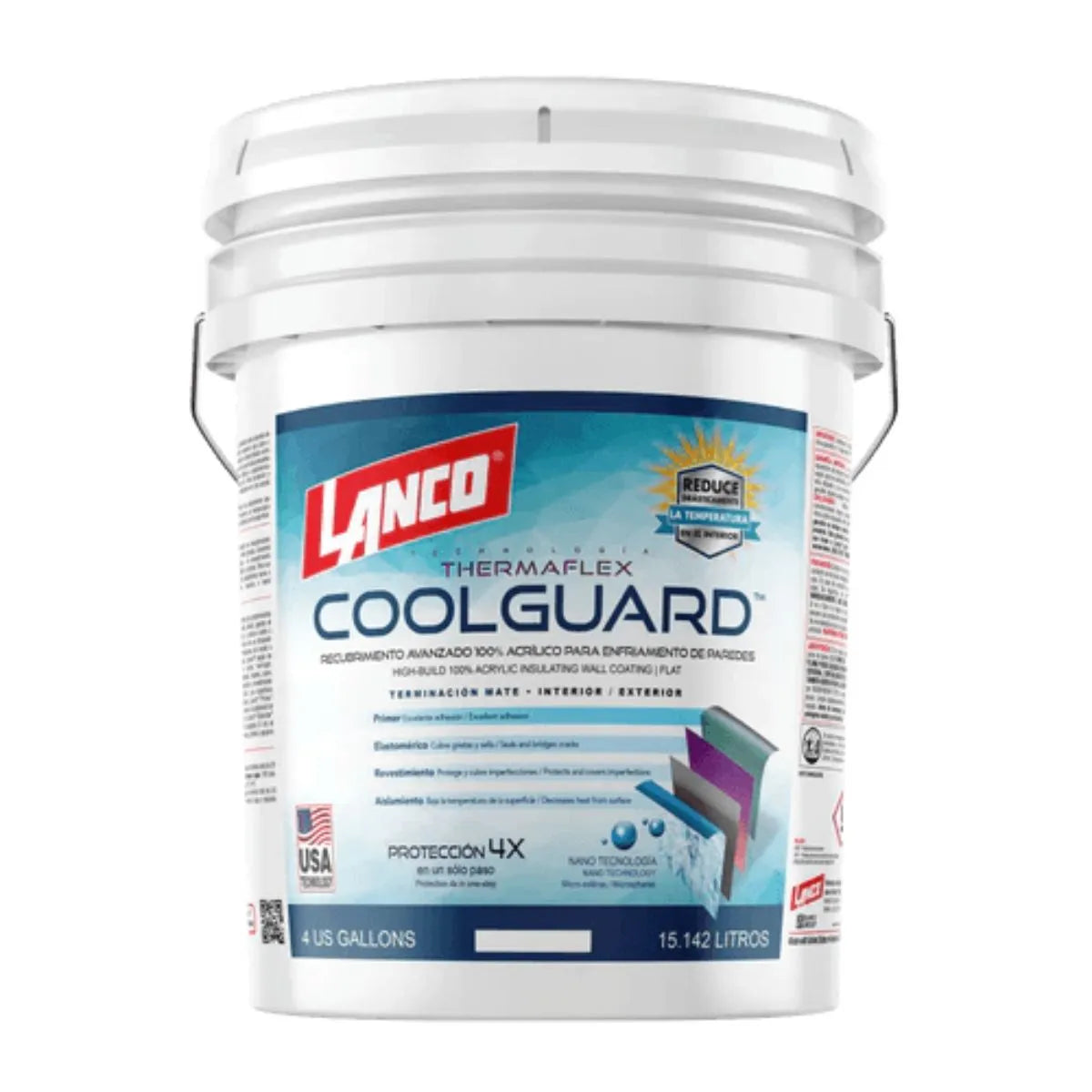 Sellador Impermeabilizante Lanco Coolguard para Techos: Protección Superior y Aislamiento Térmico
