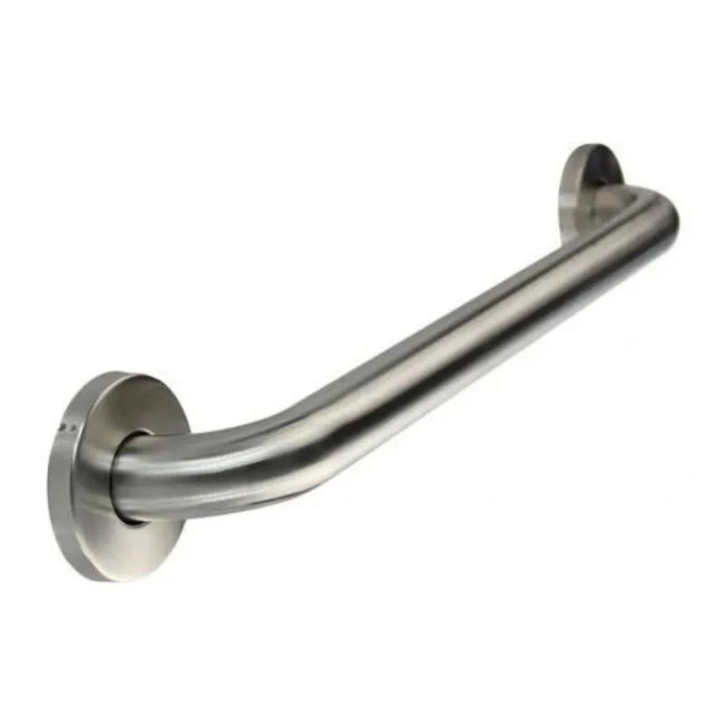 Barra de seguridad de 47.5 cm de acero inoxidable para baño y ducha, manilla antideslizante de apoyo para prevenir accidentes y caídas.