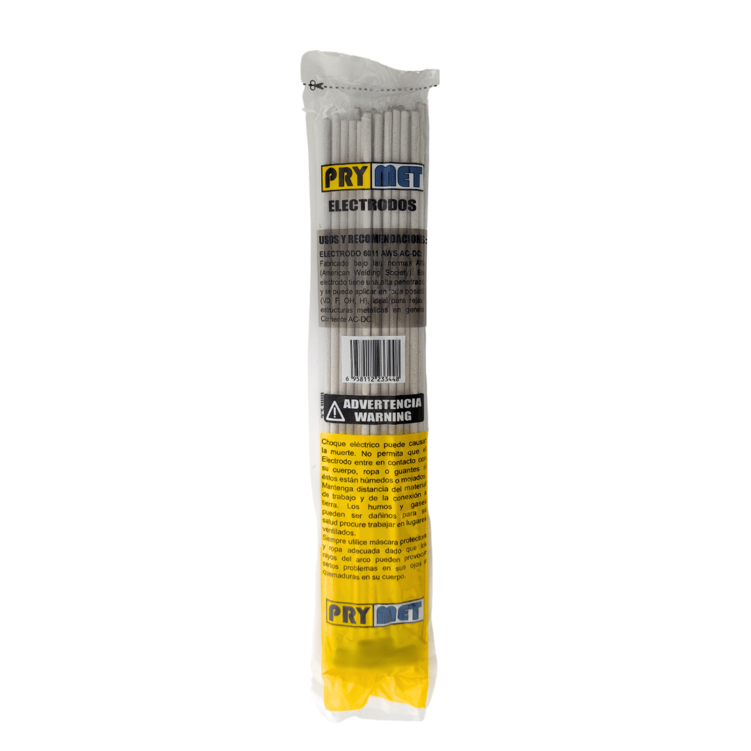 Electrodos Prymet 6011 para soldadura al arco en 1 kg
