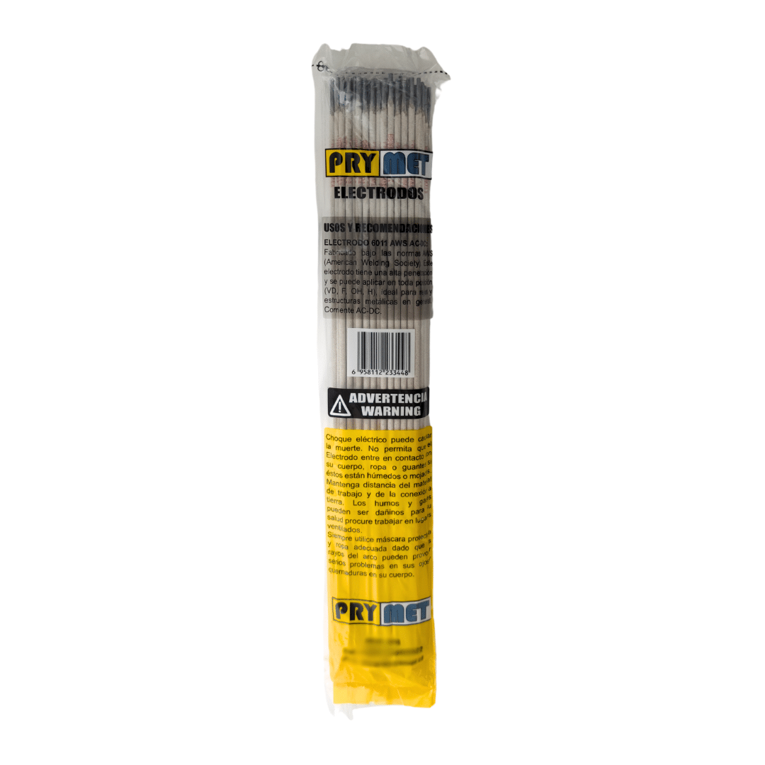 Electrodos Prymet 6011 para soldadura al arco en 1 kg