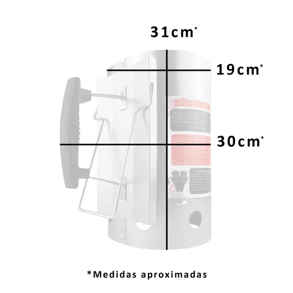 Iniciador de Fuego Chimenea Grilltech encendedor de carbon