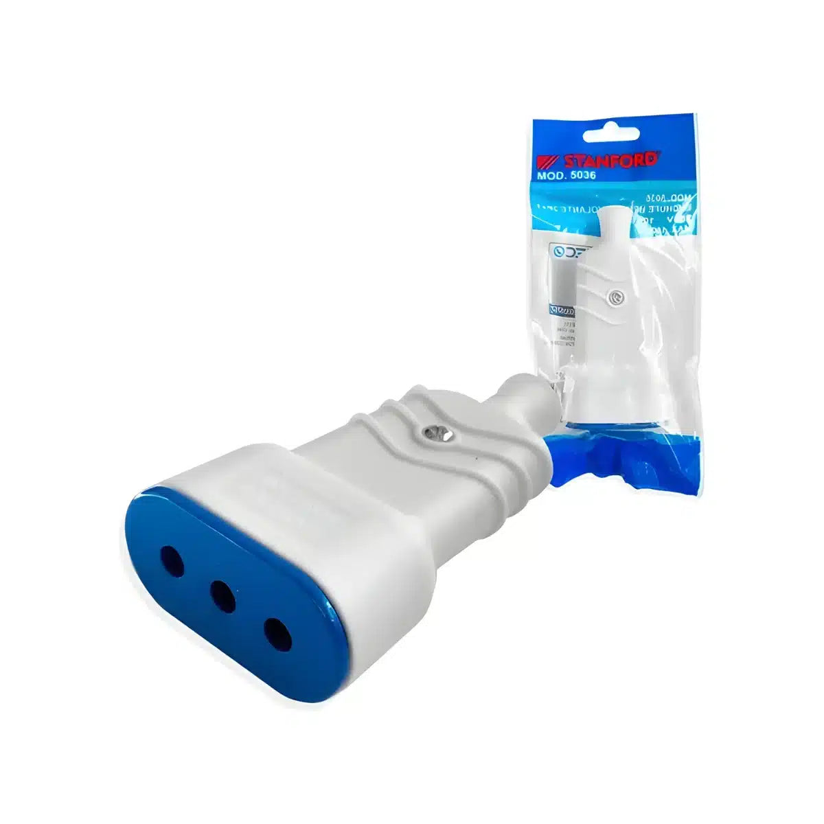 Enchufe Hembra Pesado Stanford Tipo Gewiss 10A/250V.
