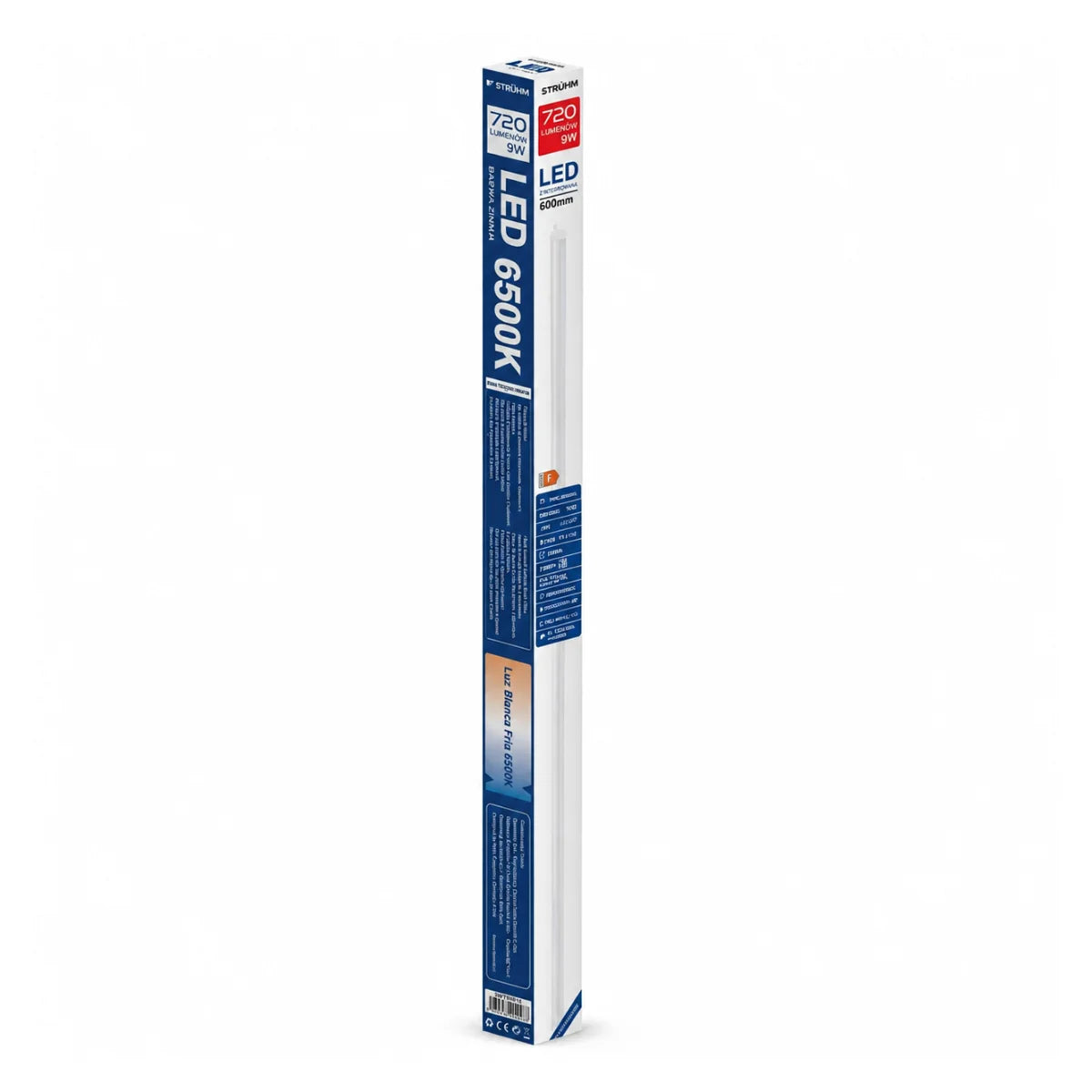 Tubo Led Con Base Integrado T5 6500k 9w 60cm Stanford