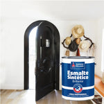 Esmalte Sintético Brillante Sherwin Williams Línea Profesional pintura base solvente para metal madera y albañilería