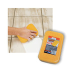 Esponja fraguadora profesional marca Flovi, súper absorbente, fabricada en poliuretano para limpieza de cerámicas y porcelanatos.