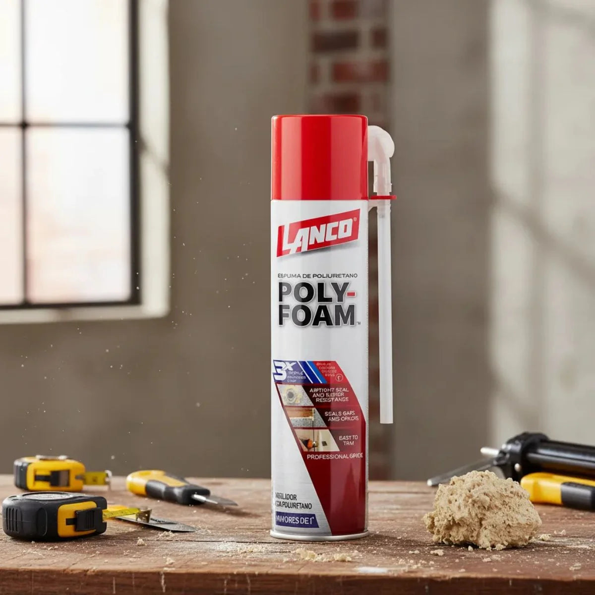 Espuma de poliuretano Poly-Foam Lanco de 750 ml con cánula