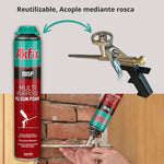 espuma de poliuretano expansiva multiusos Akfix 805 P para aislamiento