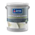 Pintura antihongos Sherwin Williams, esmalte al agua directo sobre hongos 1/4GL.