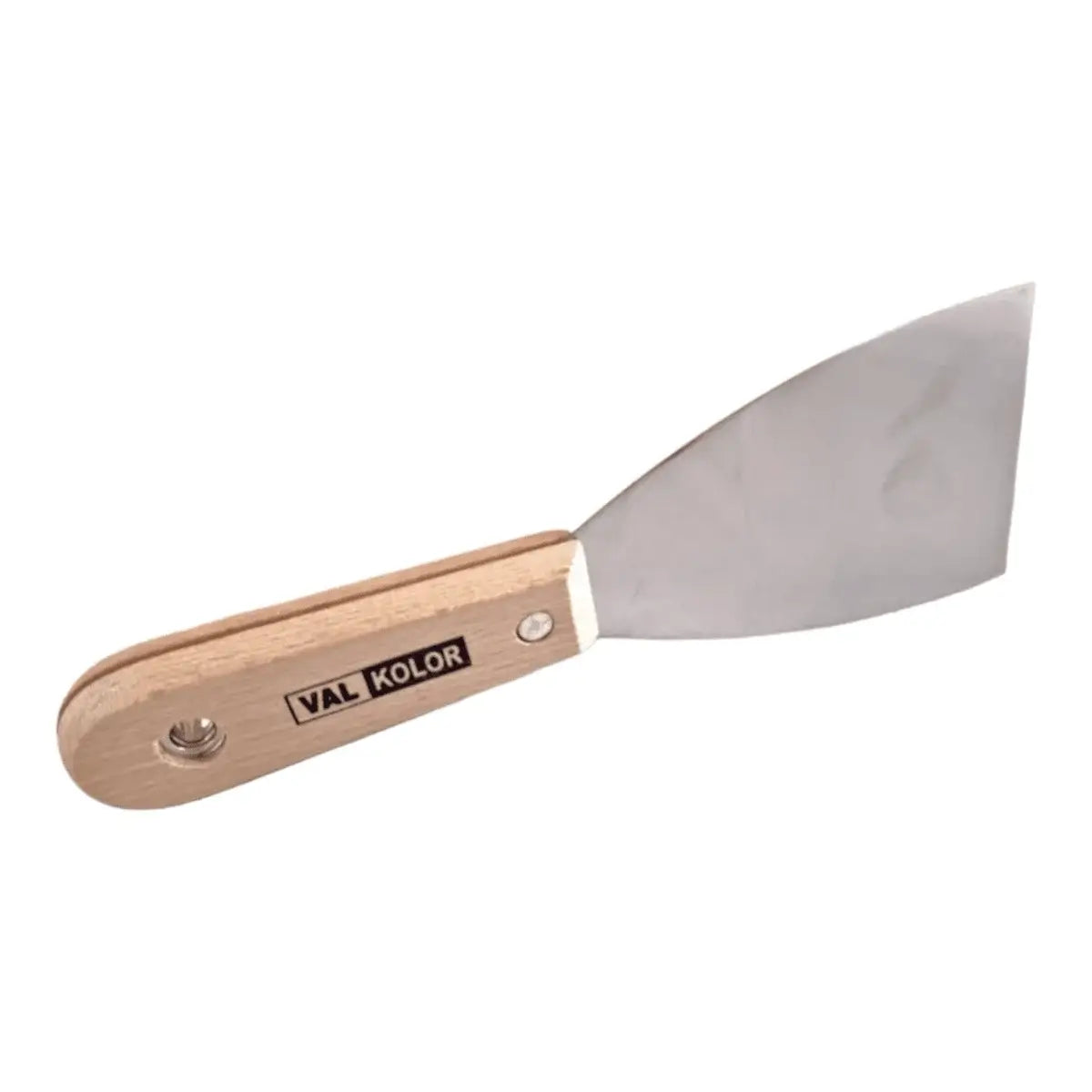 Espátula profesional rígida Valkolor de 2 1/2 pulgadas con mango de madera