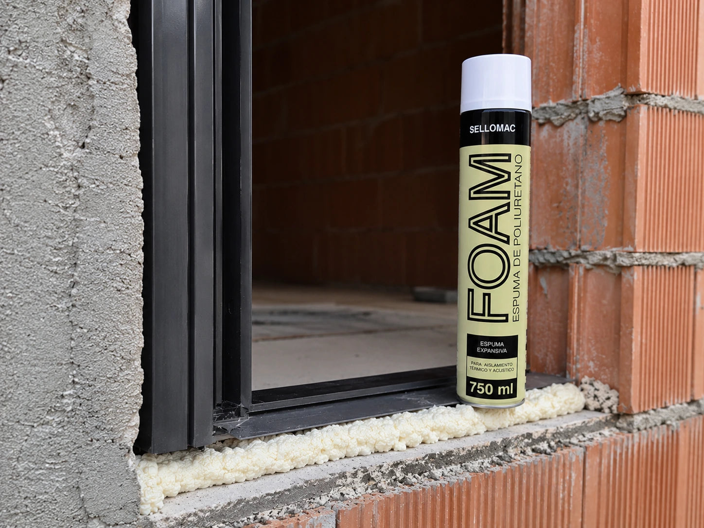 Pack 12Un Espuma De Poliuretano Expansiva 750Ml