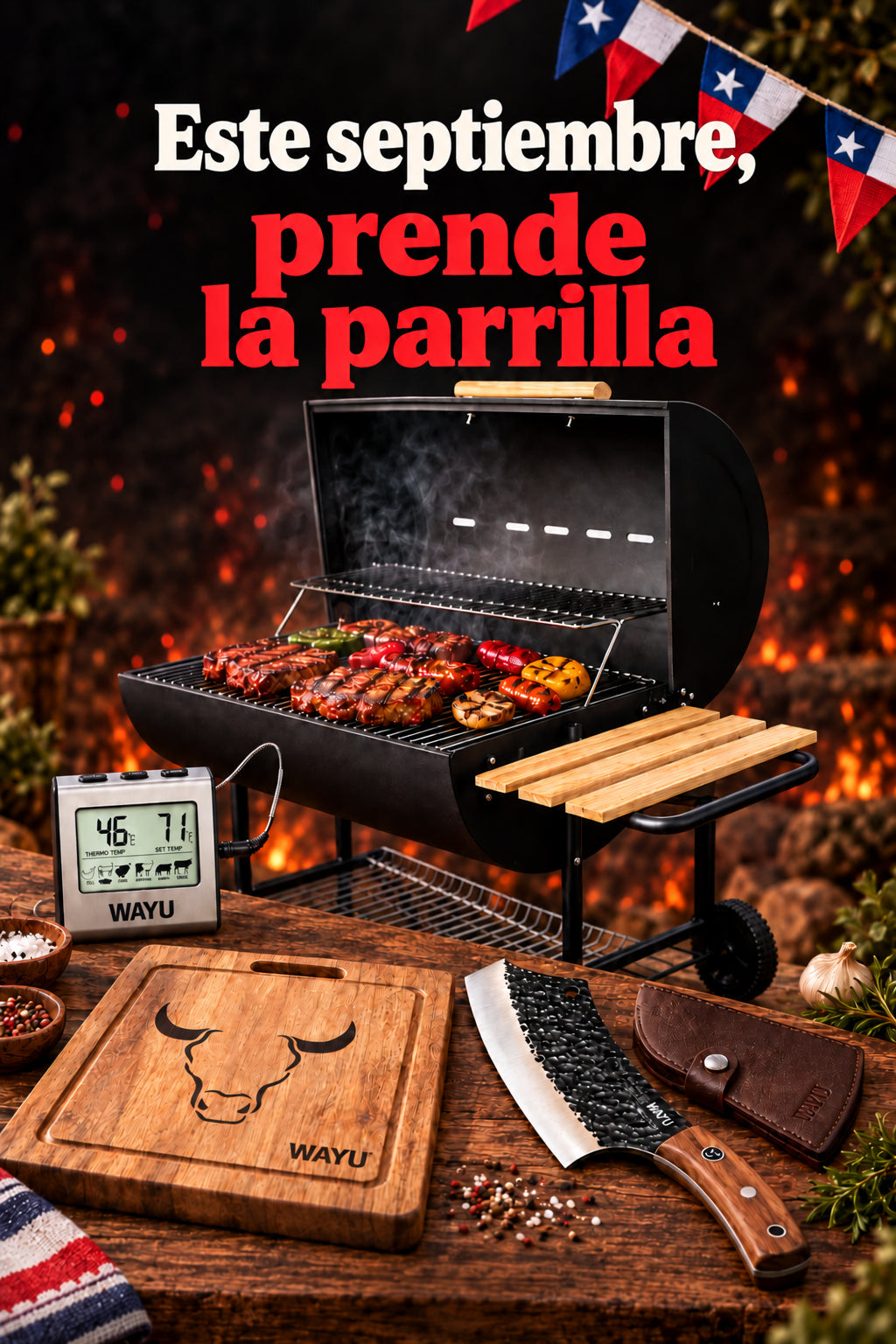 Productos Parrilleros Septiembre Baumart