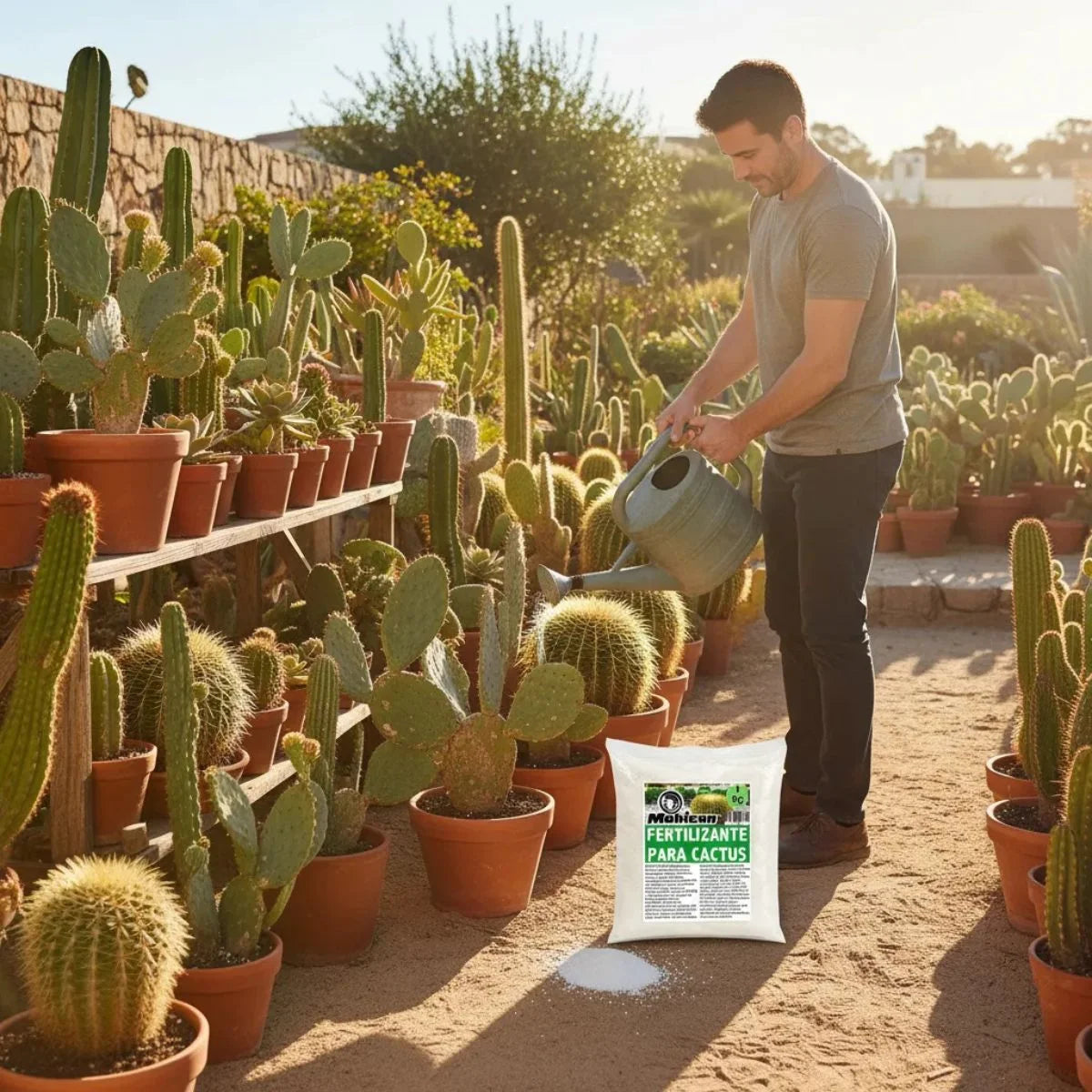 Fertilizante para cactus Mohican NPK 14-8-24 1 kg