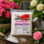 Fertilizante para flores y plantas ácidas Mohican NPK 15-10-10 1 kg