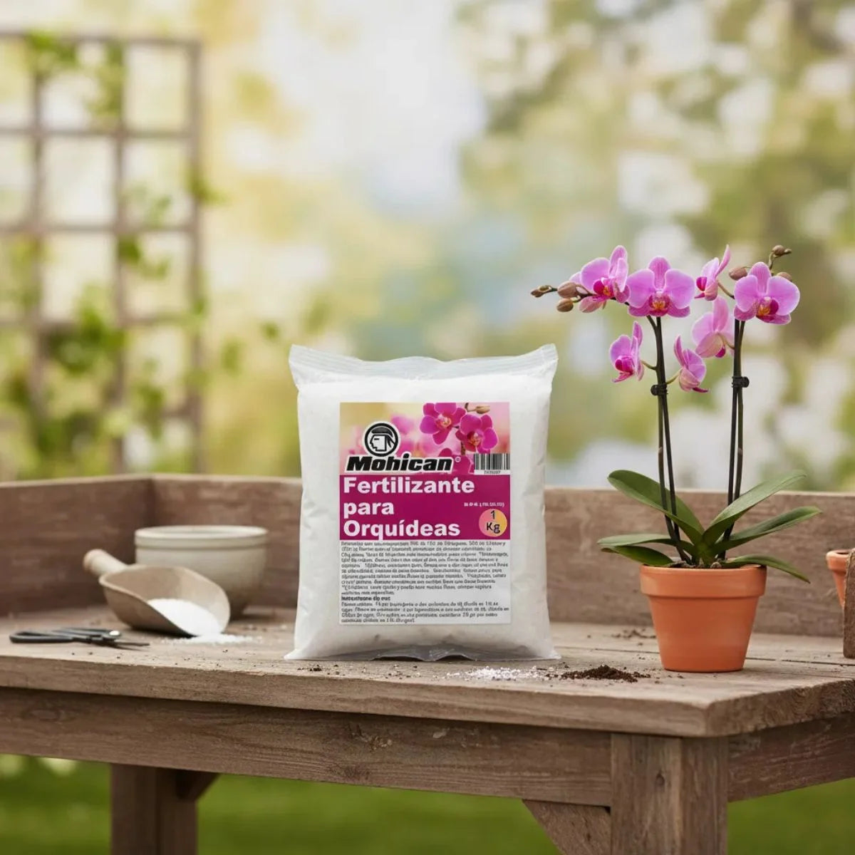 Fertilizante para orquídeas Mohican NPK 10-30-20 1 kg