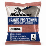 Fragüe fluido Mohican de 1 kg impermeable y antihongos para juntas