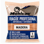 Fragüe fluido Mohican de 1 kg impermeable y antihongos para juntas