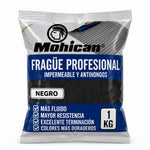 Fragüe fluido Mohican de 1 kg impermeable y antihongos para juntas