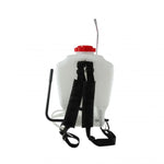 Fumigador de Espalda Rayun color blanco con capacidad de 15 Litros.