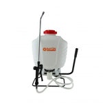 Fumigador de Espalda Rayun color blanco con capacidad de 15 Litros.
