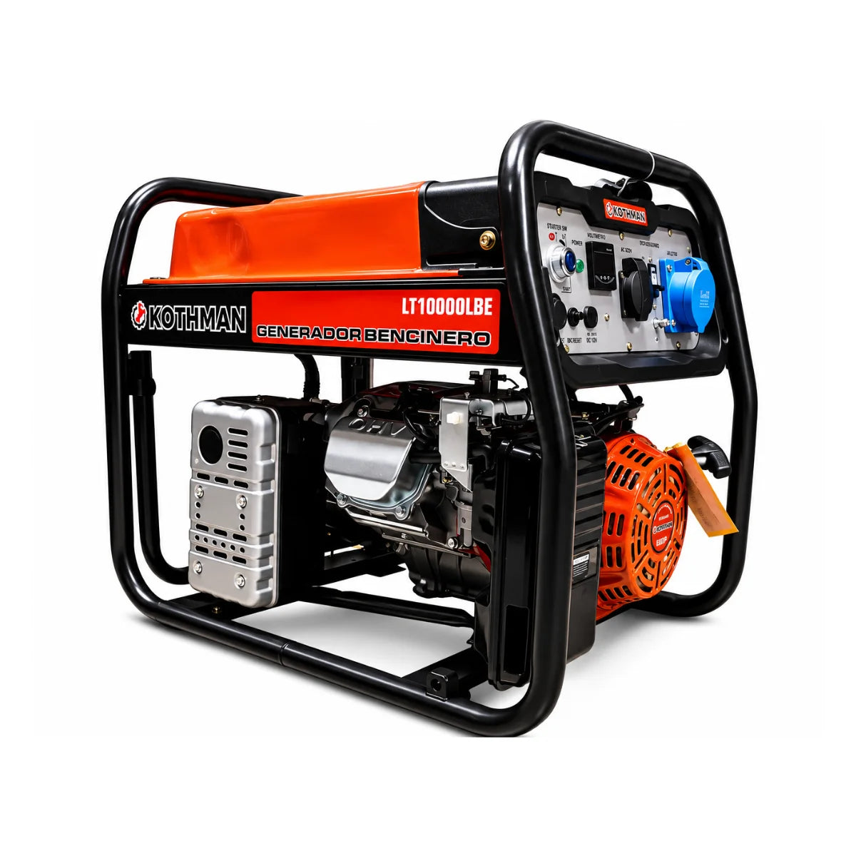 Generador bencinero Kothman LT10000LBE 8.000 W con partida eléctrica