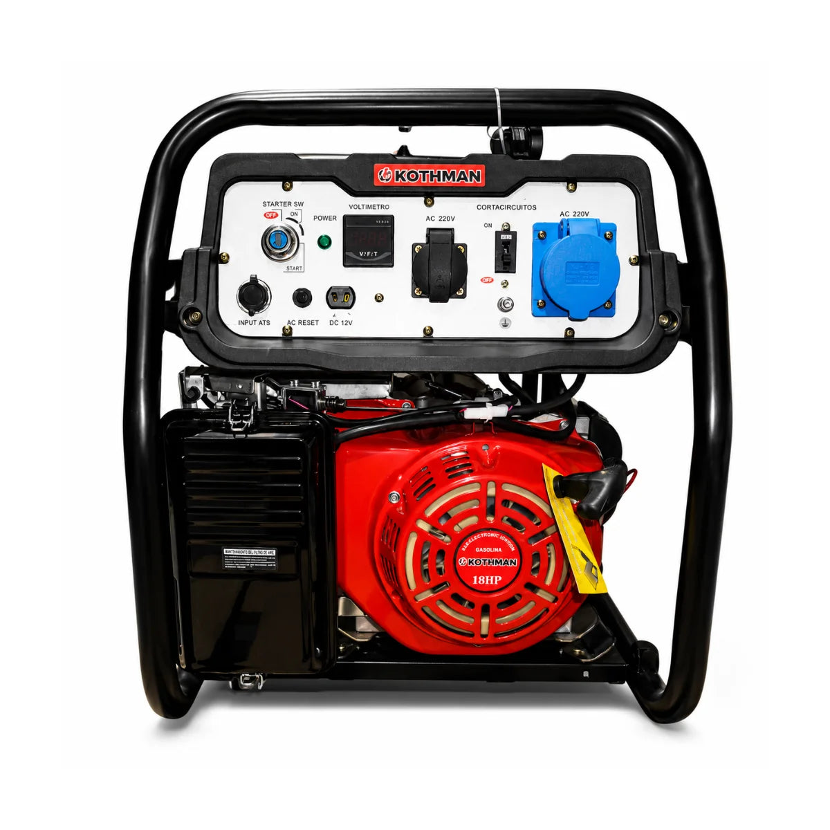 Generador bencinero Kothman LT10000LBE 8.000 W con partida eléctrica