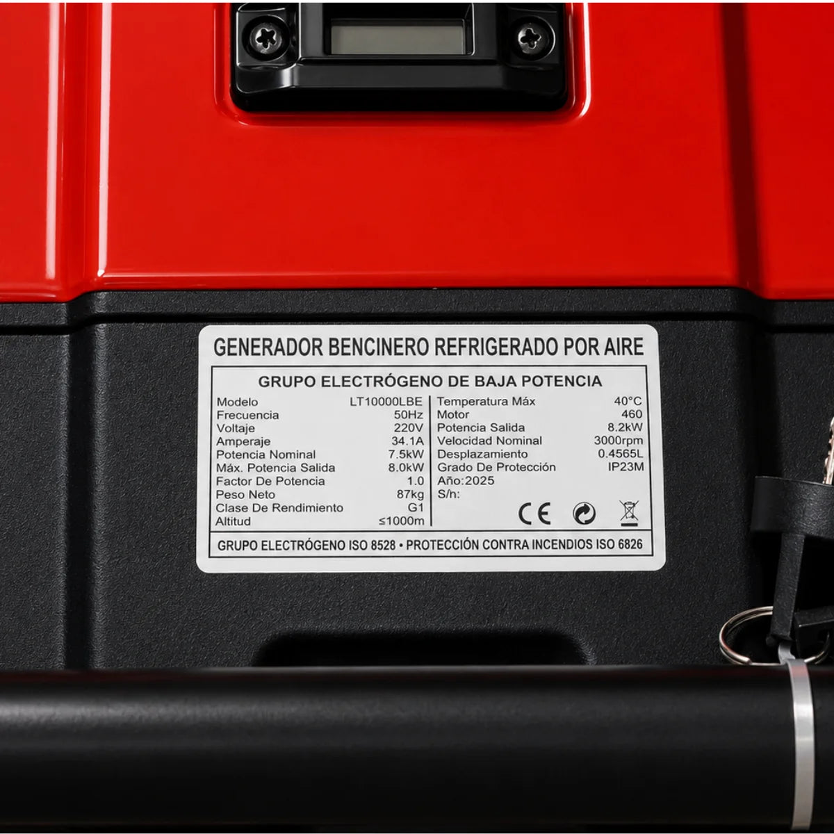 Generador bencinero Kothman LT10000LBE 8.000 W con partida eléctrica
