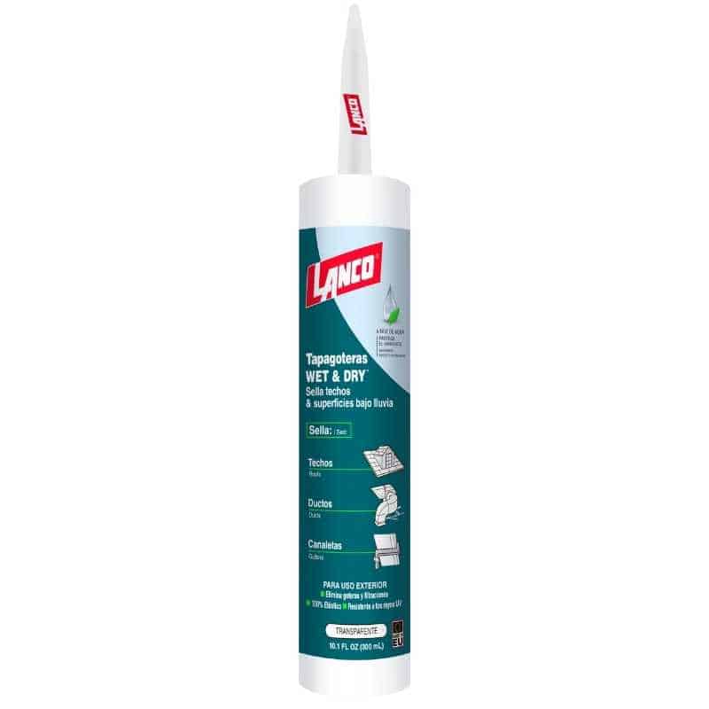 Sellador Lanco Wet & Dry para tapar goteras y filtraciones