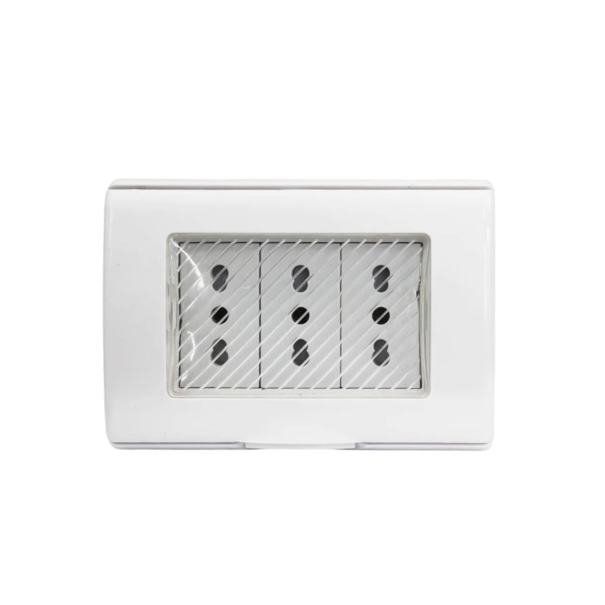 Tomacorriente Triple Embutido Hydrobox Stanford 16a