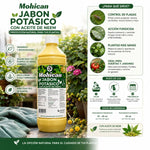 Jabón potásico concentrado con aceite de neem Mohican de 1 litro